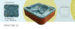 hot tub layout for spaform prestige 55 spa